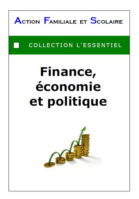 Finance, Ã©conomie et politique 