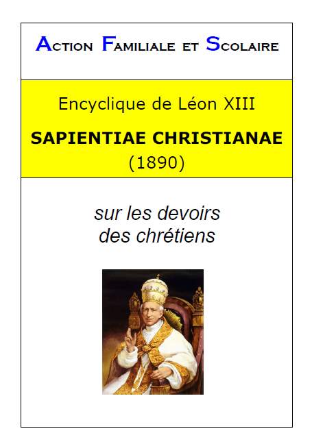 Encyclique Sapientiae Christianae
