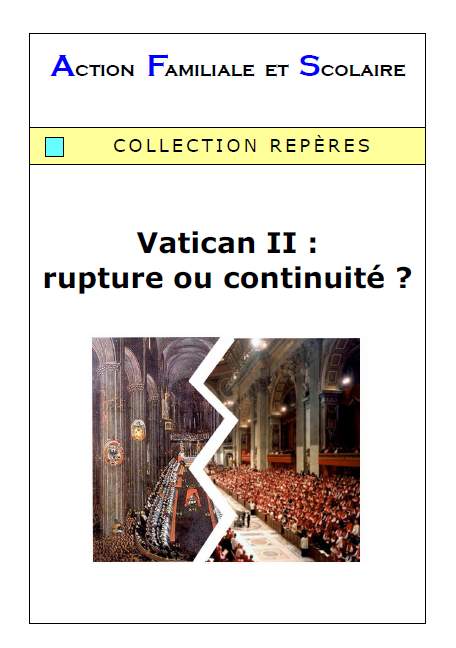 Vatican II : rupture ou continuitÃ© ? 