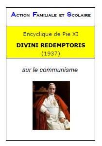 Encyclique Divini Redemptoris 